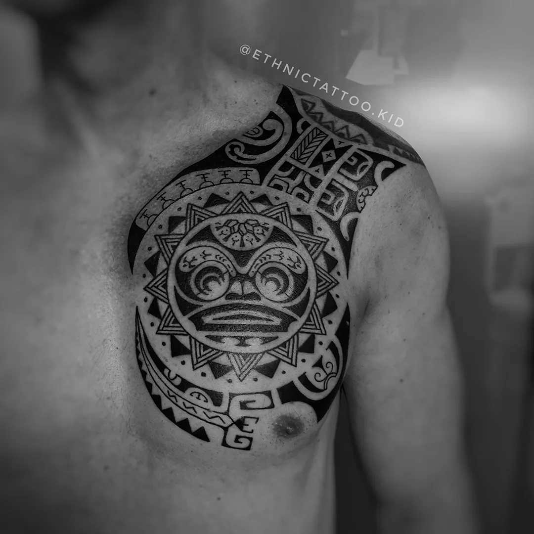 Tatuador maori madrid, tatuajes tribales Alcalá de Henares por ethnictattoo.kid