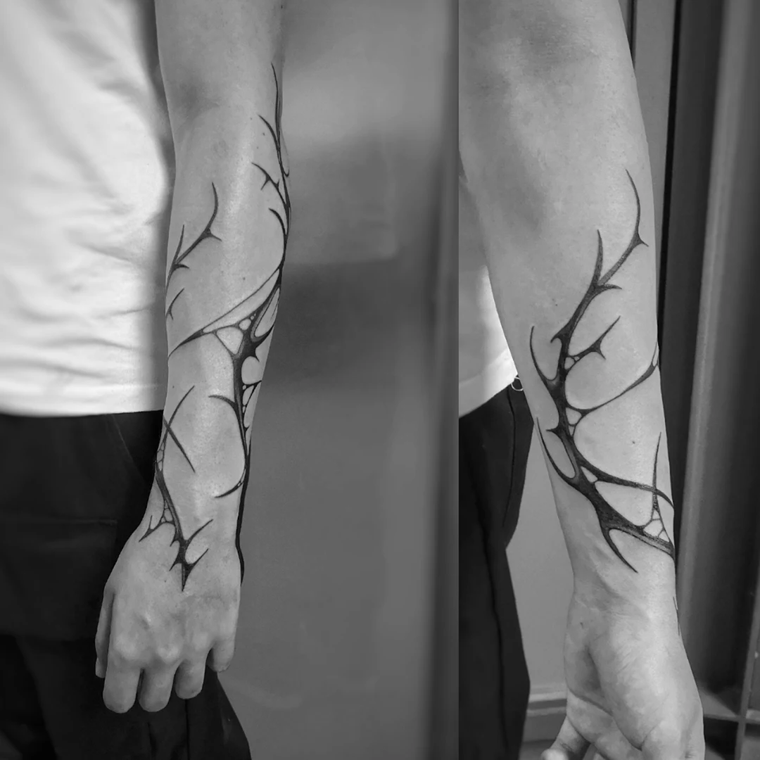 Tatuaje tribal hecho a mano alzada por Ethnictattoo.kid en Ajalvir